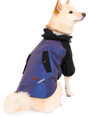 Reddy Fitted Dog Rain Jacket, X-Large EUC